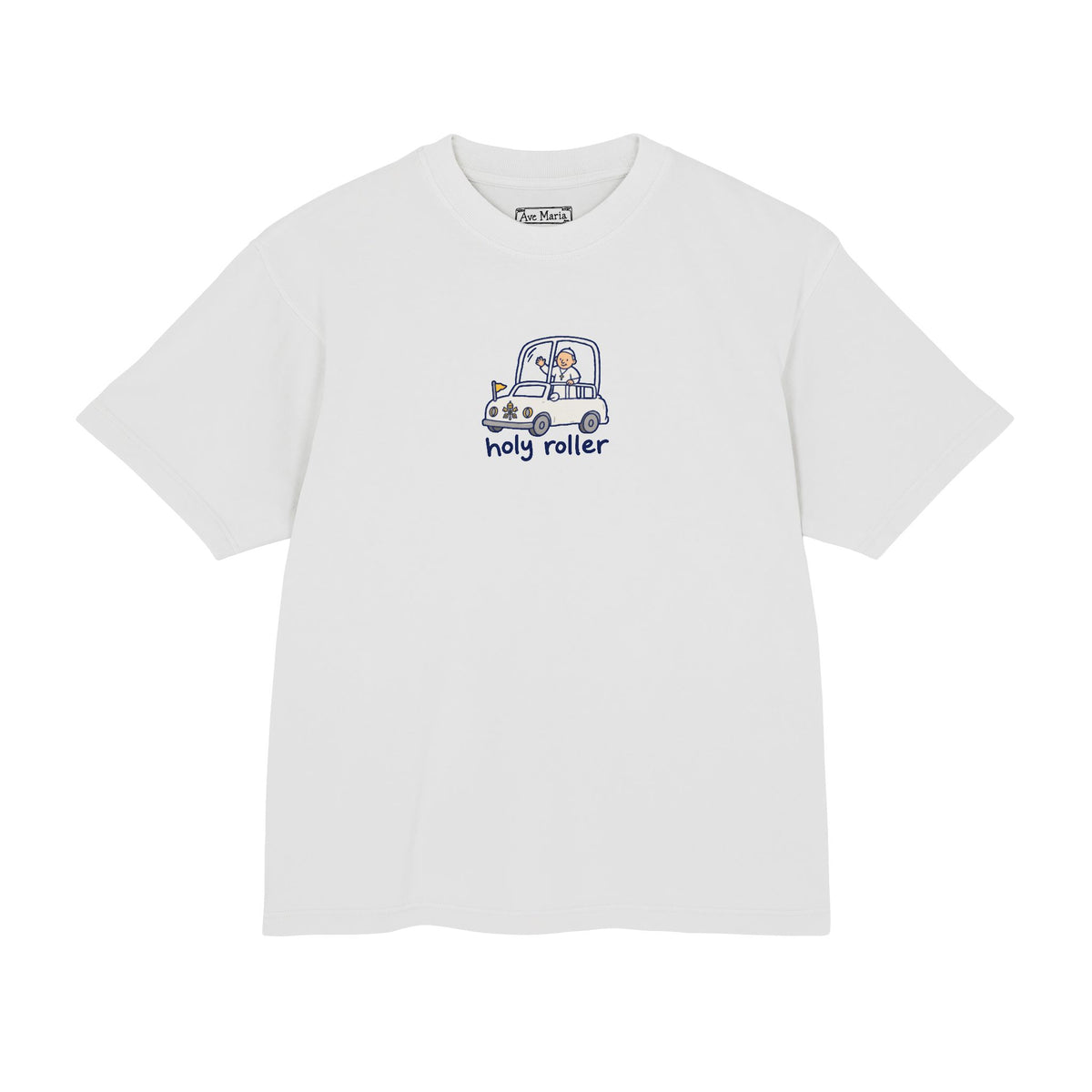 Holy Roller - 100% Cotton Boxy Tee