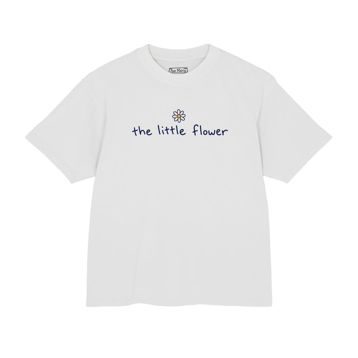 The Little Flower- 100% Cotton Boxy Tee