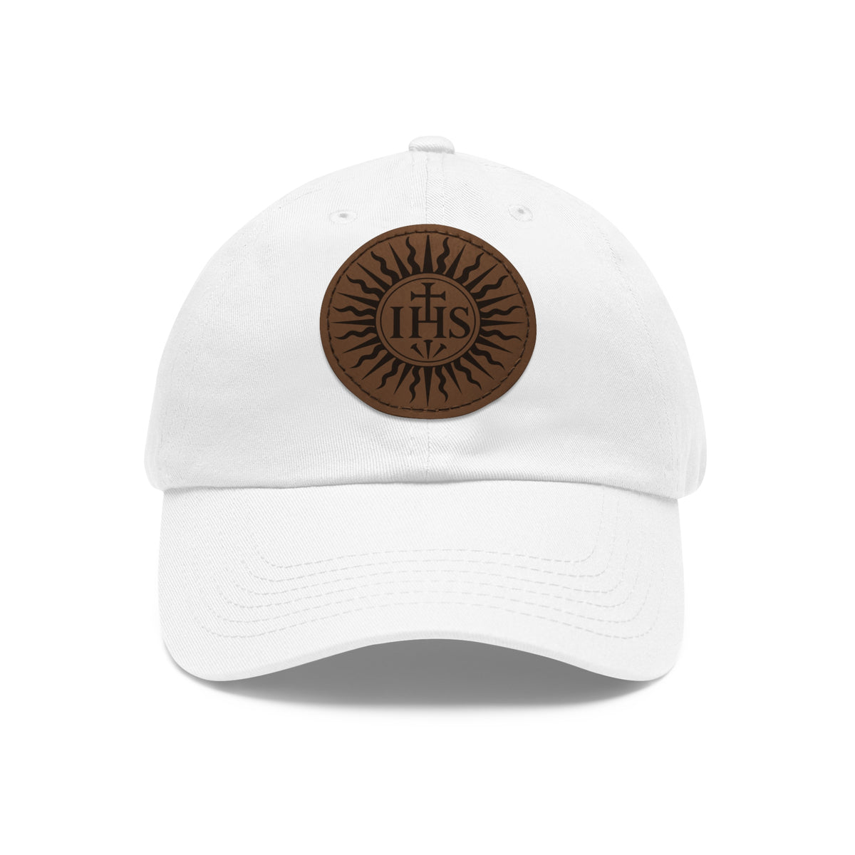 IHS - Leather Patch Dad Hat