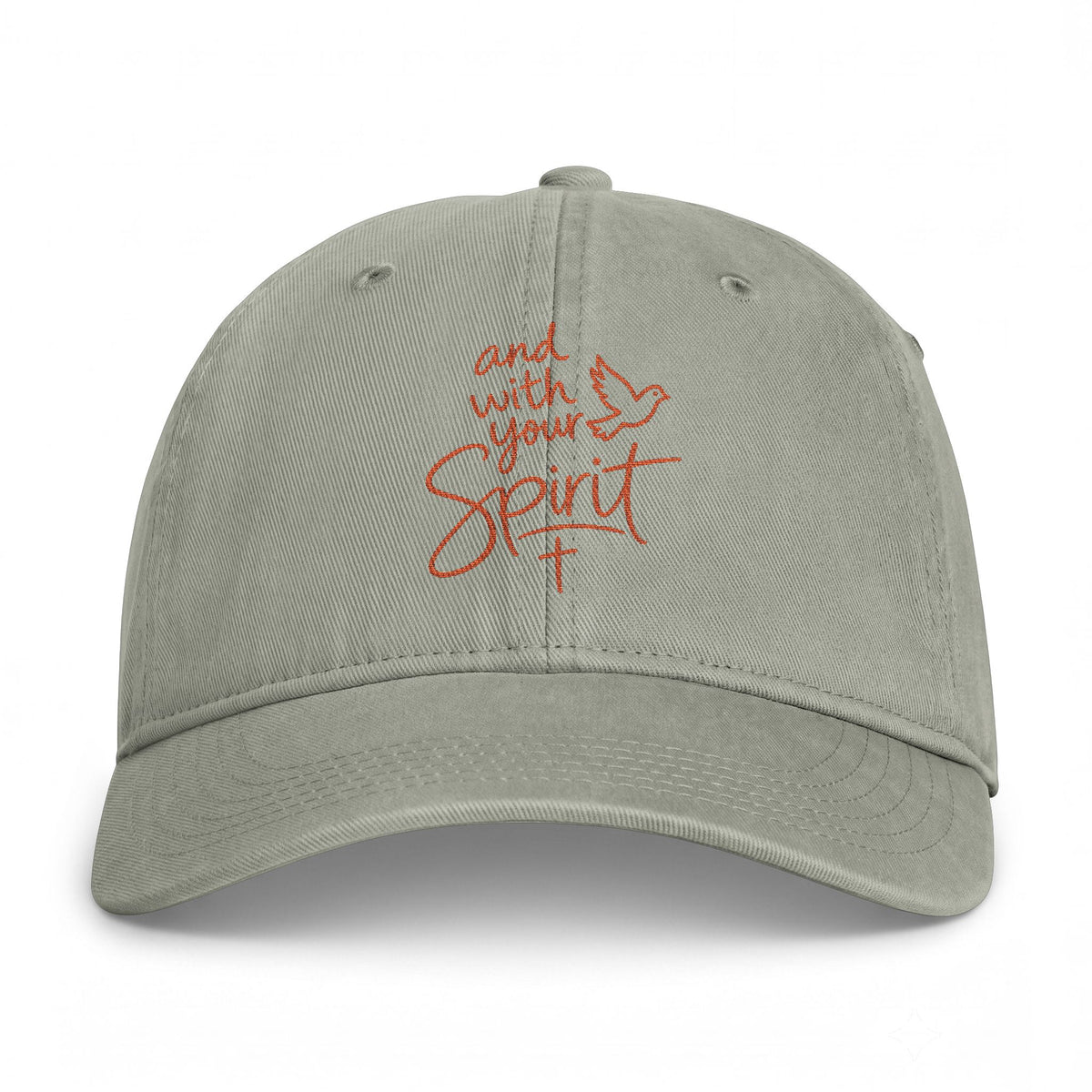 And With Your Spirit- Embroidered