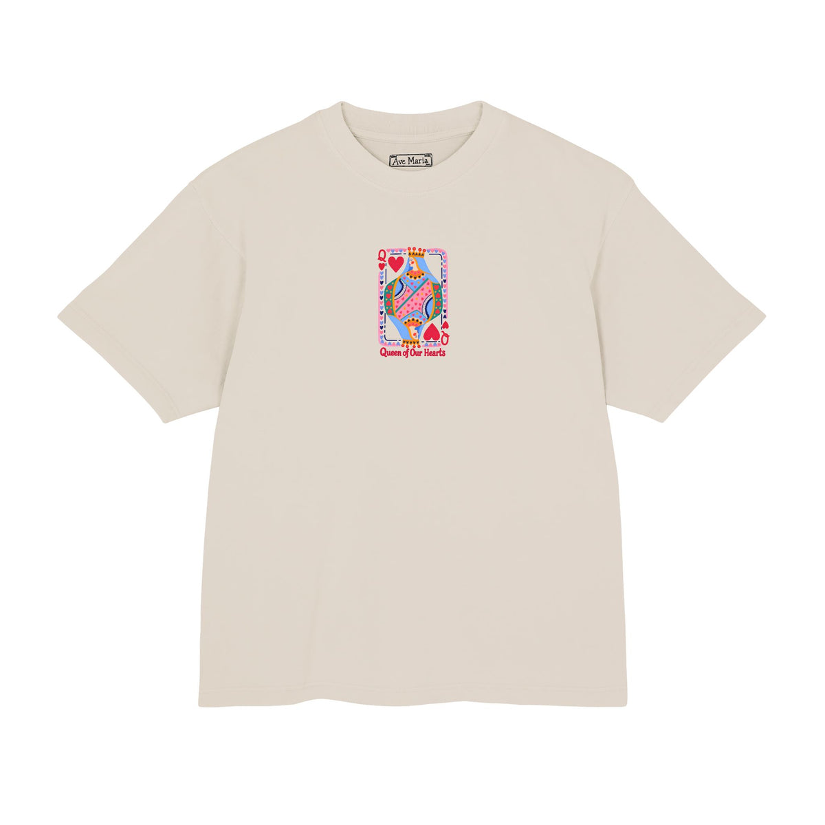 Queen of Our Hearts- 100% Cotton Boxy Tee