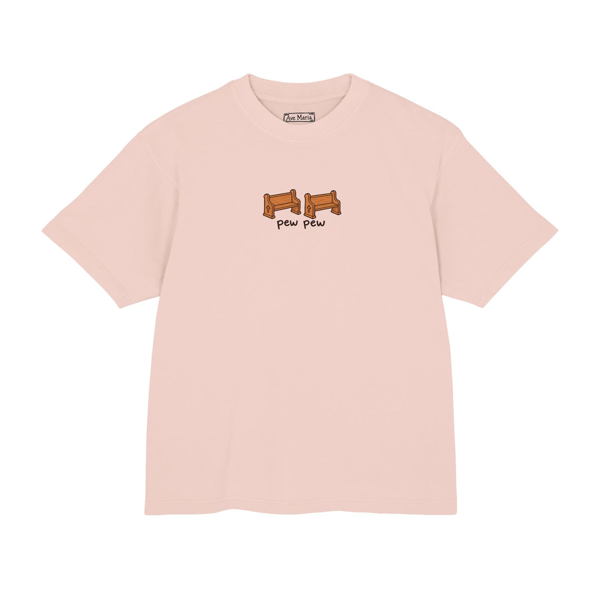 Pew Pew - 100% Cotton Boxy Tee