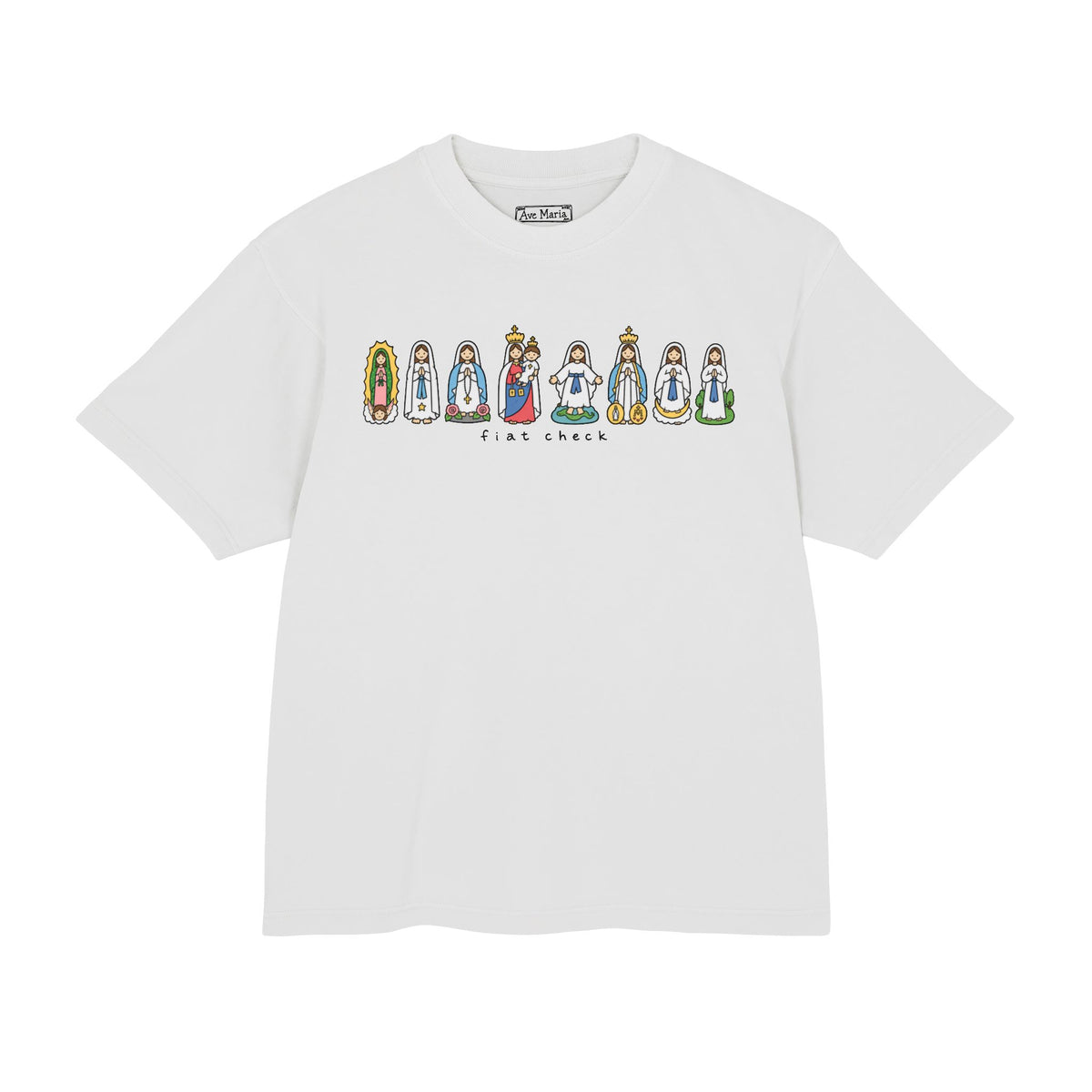 Fiat Check - 100% Cotton Boxy Tee
