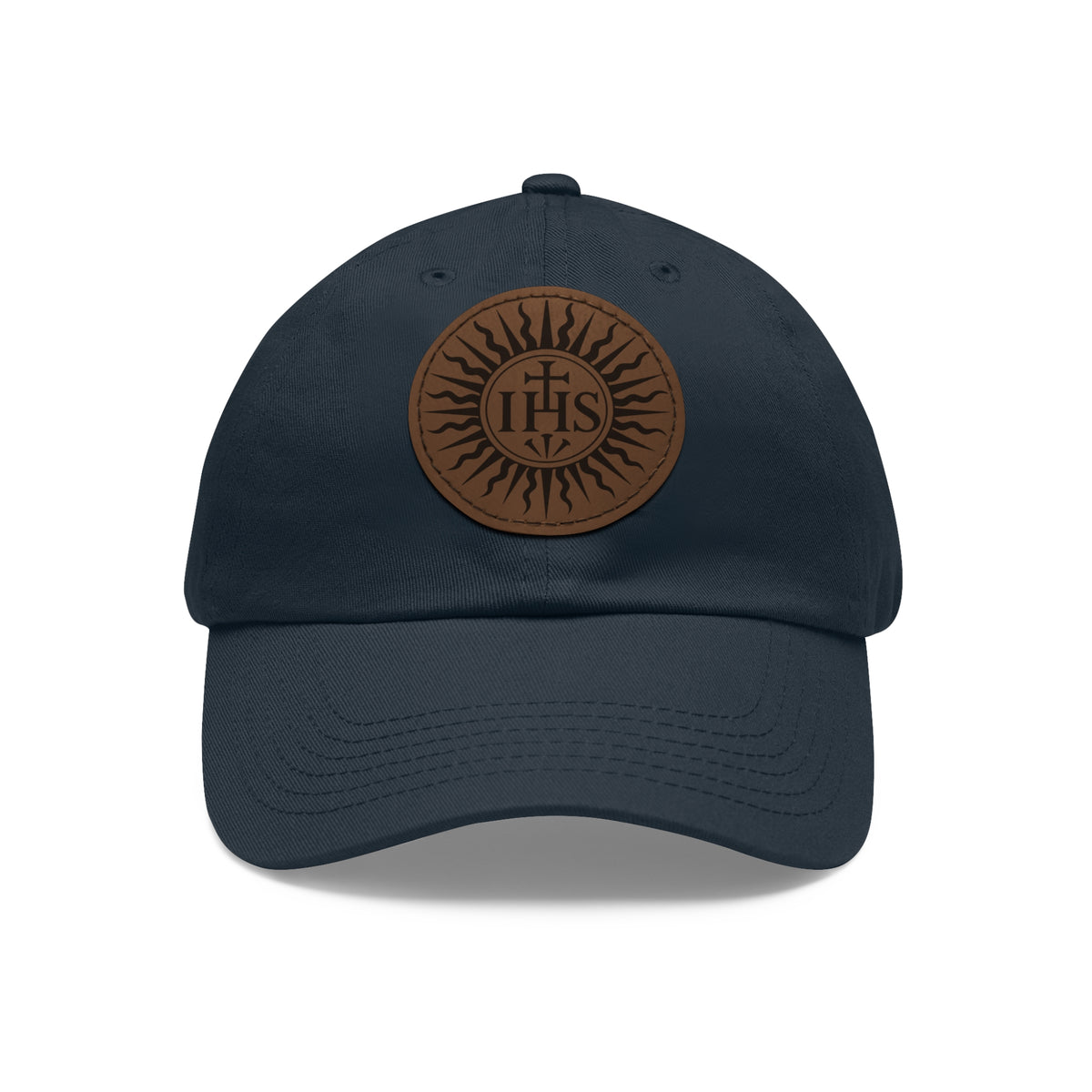 IHS - Leather Patch Dad Hat
