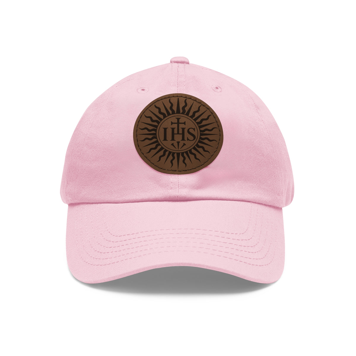 IHS - Leather Patch Dad Hat