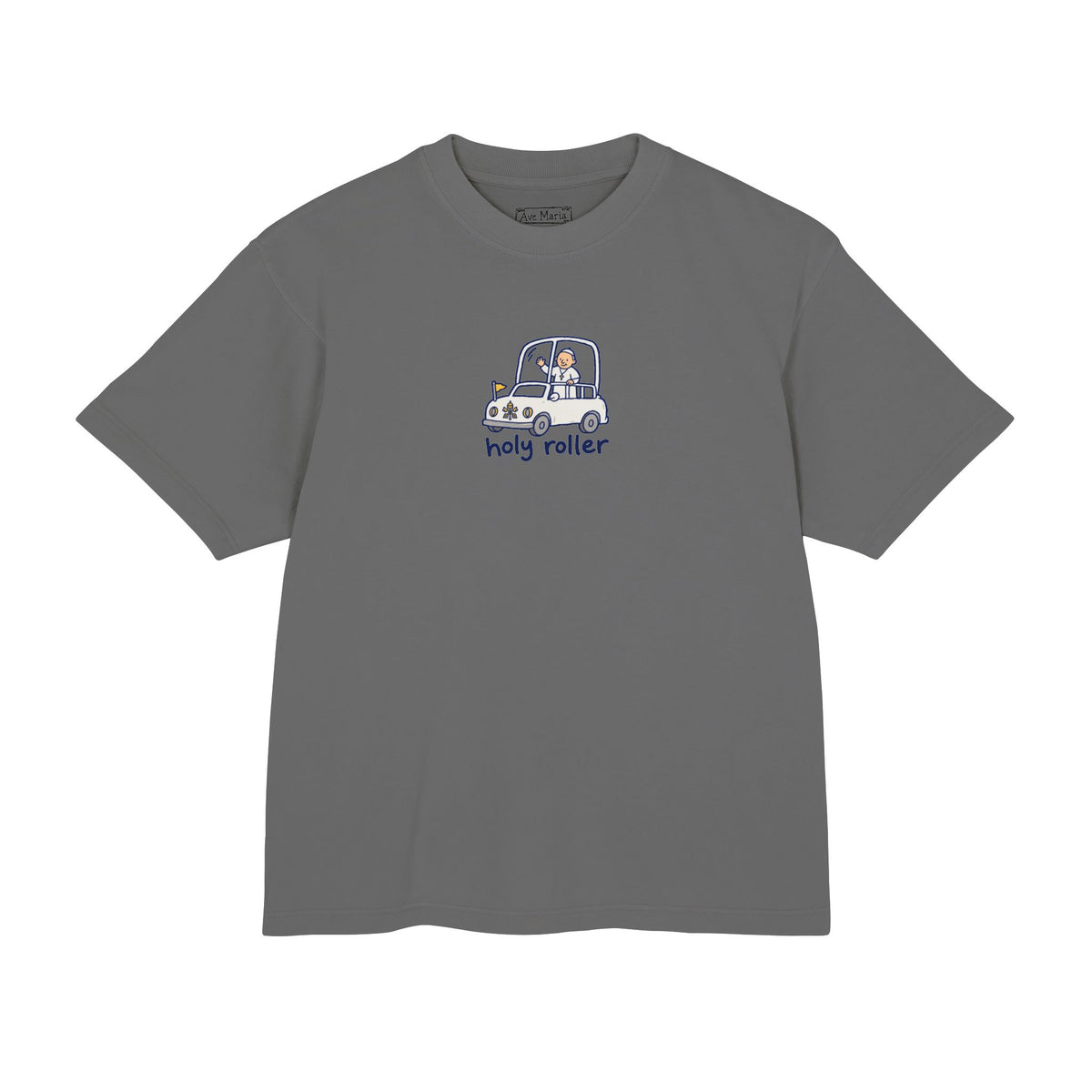 Holy Roller - 100% Cotton Boxy Tee