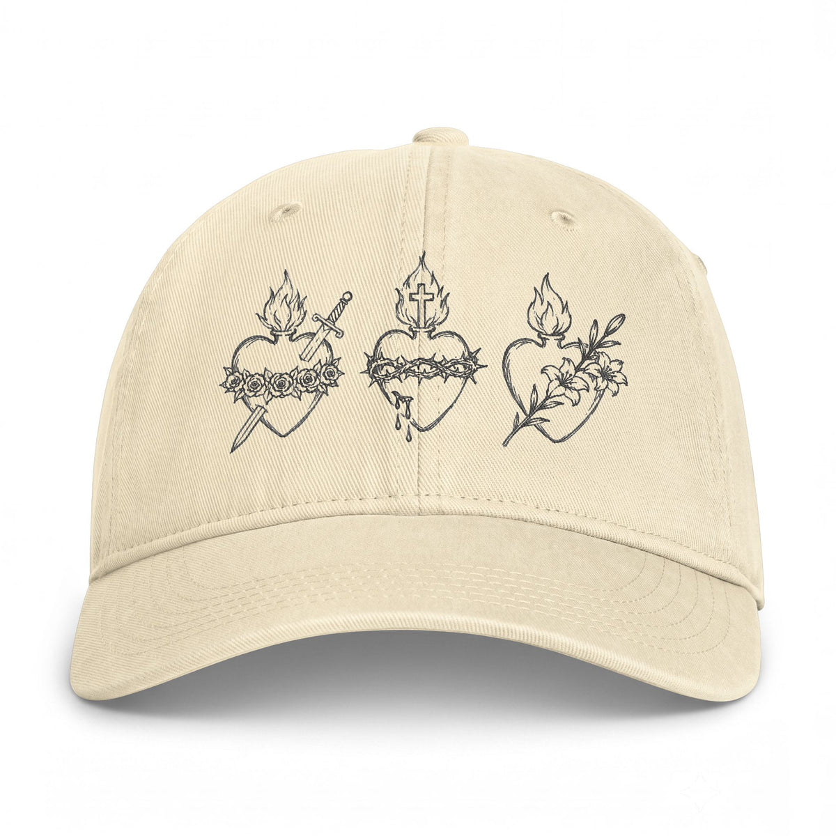 Heart Hat- 100% Cotton