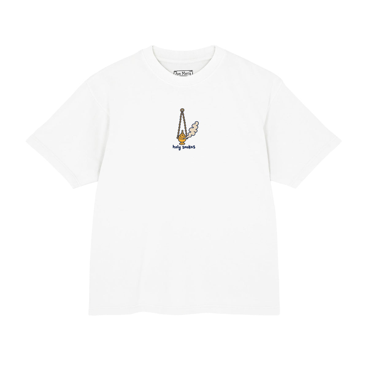 Holy Smokes- 100% Cotton Boxy Tee
