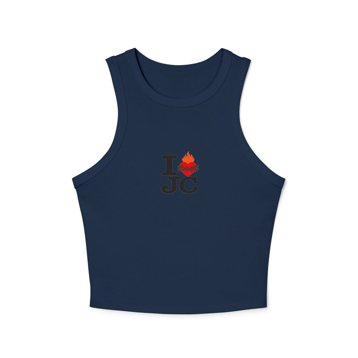 I  ❤️ JC Women's Micro Rib Tank