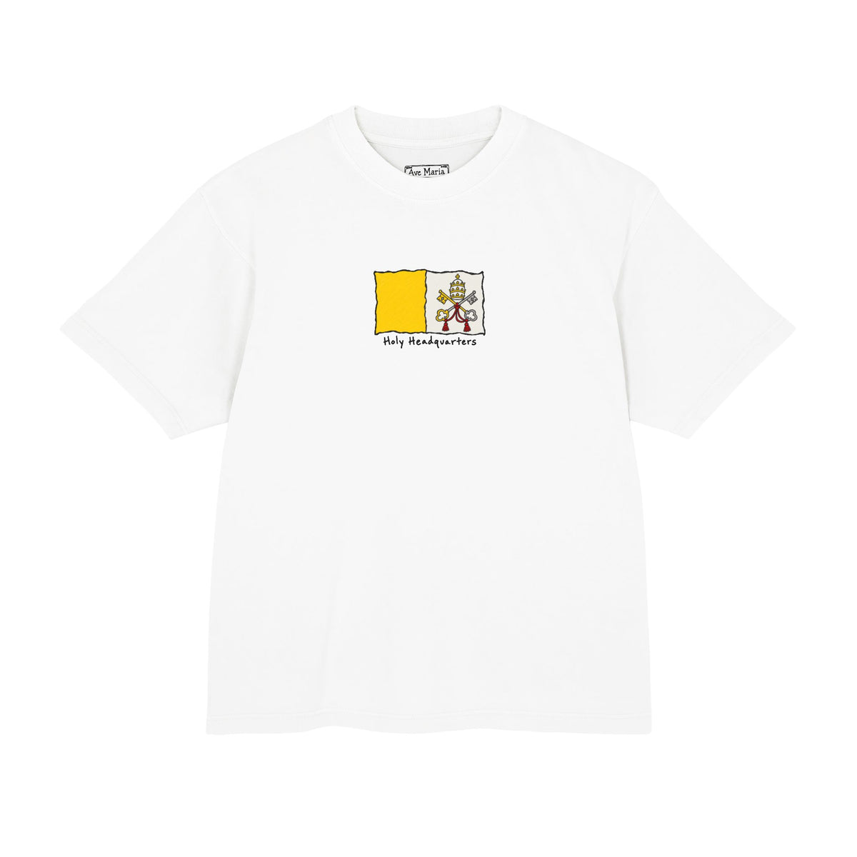 Holy Headquarters - 100% Cotton Boxy Tee