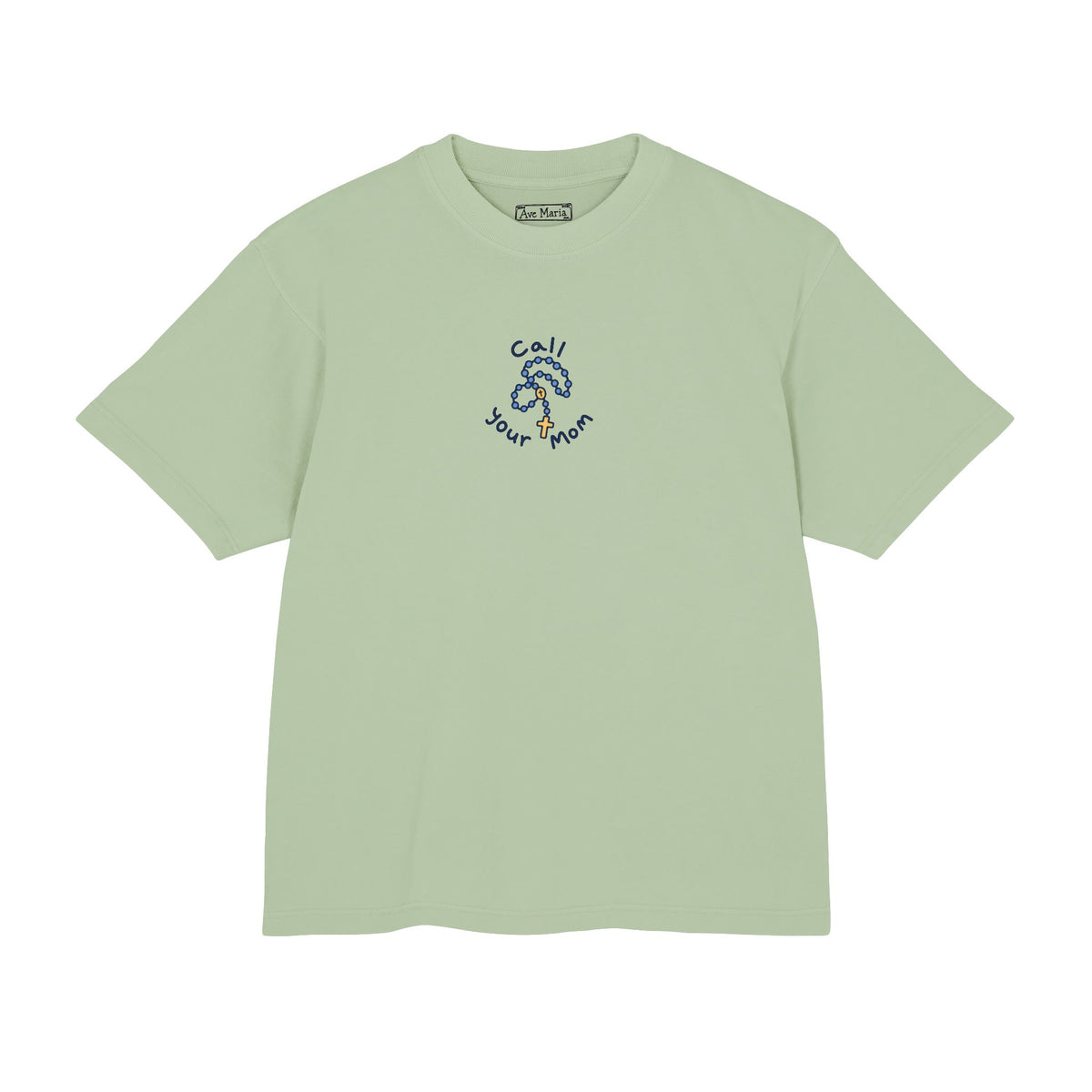 Call Your Mom- 100% Cotton Boxy Tee