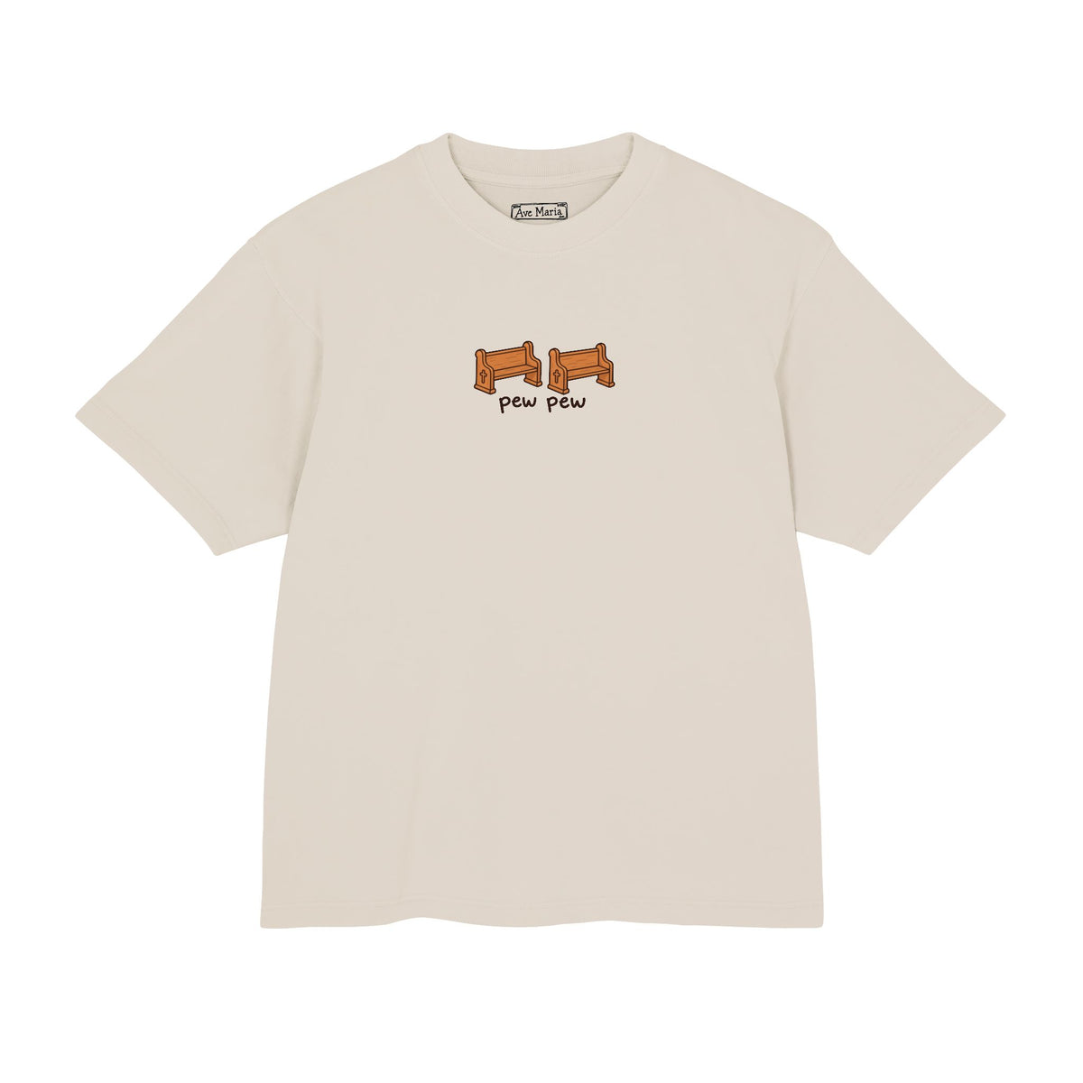 Pew Pew - 100% Cotton Boxy Tee