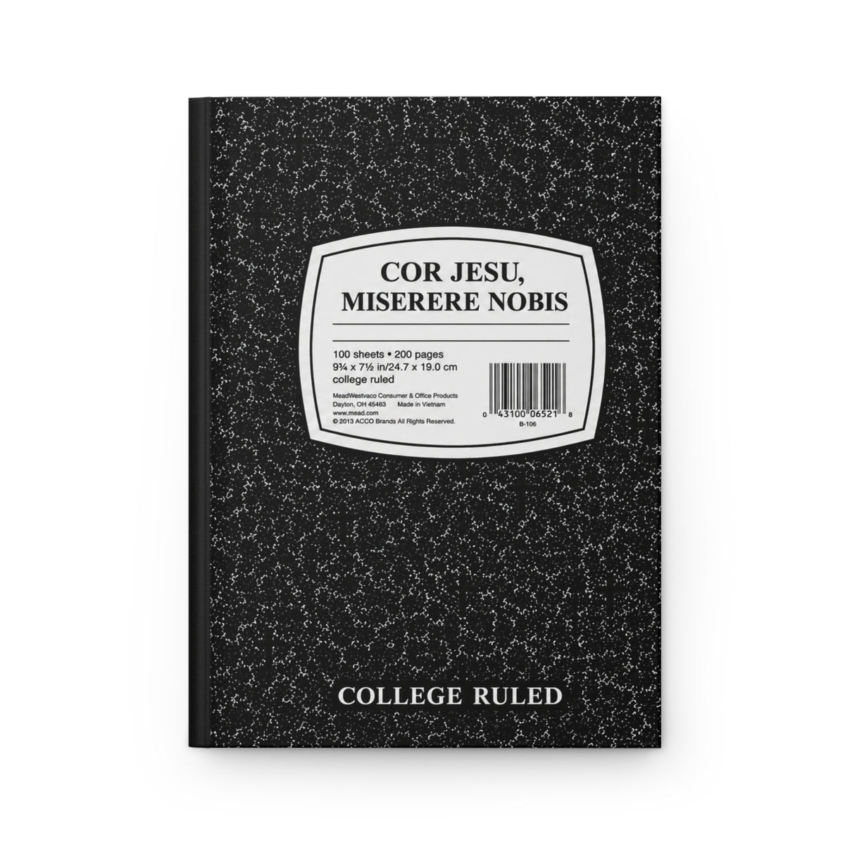 Hidden Crosses Composition Notebook