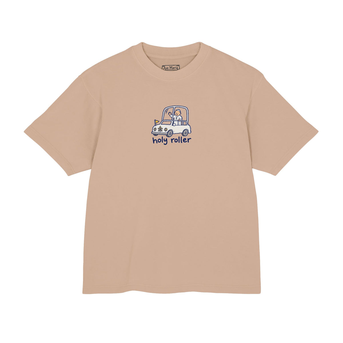 Holy Roller - 100% Cotton Boxy Tee