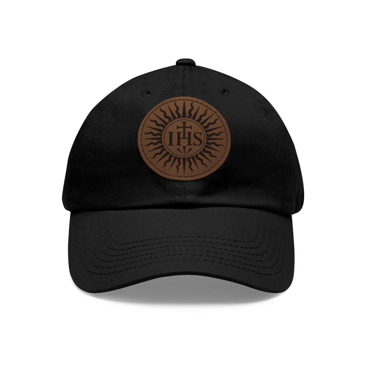 IHS - Leather Patch Dad Hat