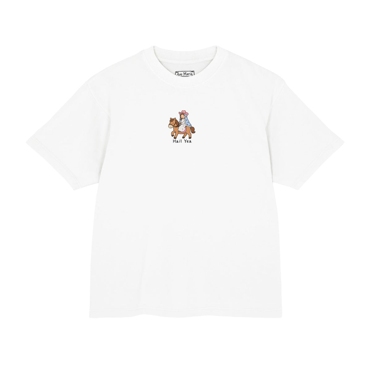 Hail Yea- 100% Cotton Boxy Tee