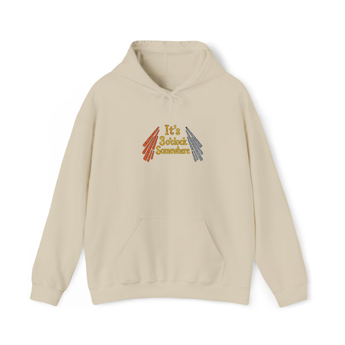 It’s 3 o’clock Somewhere- Embroidered