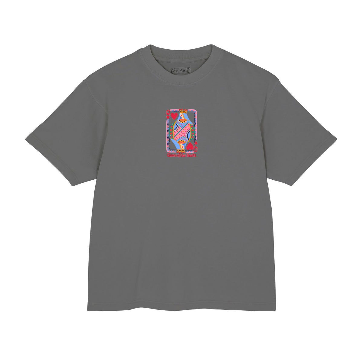 Queen of Our Hearts- 100% Cotton Boxy Tee