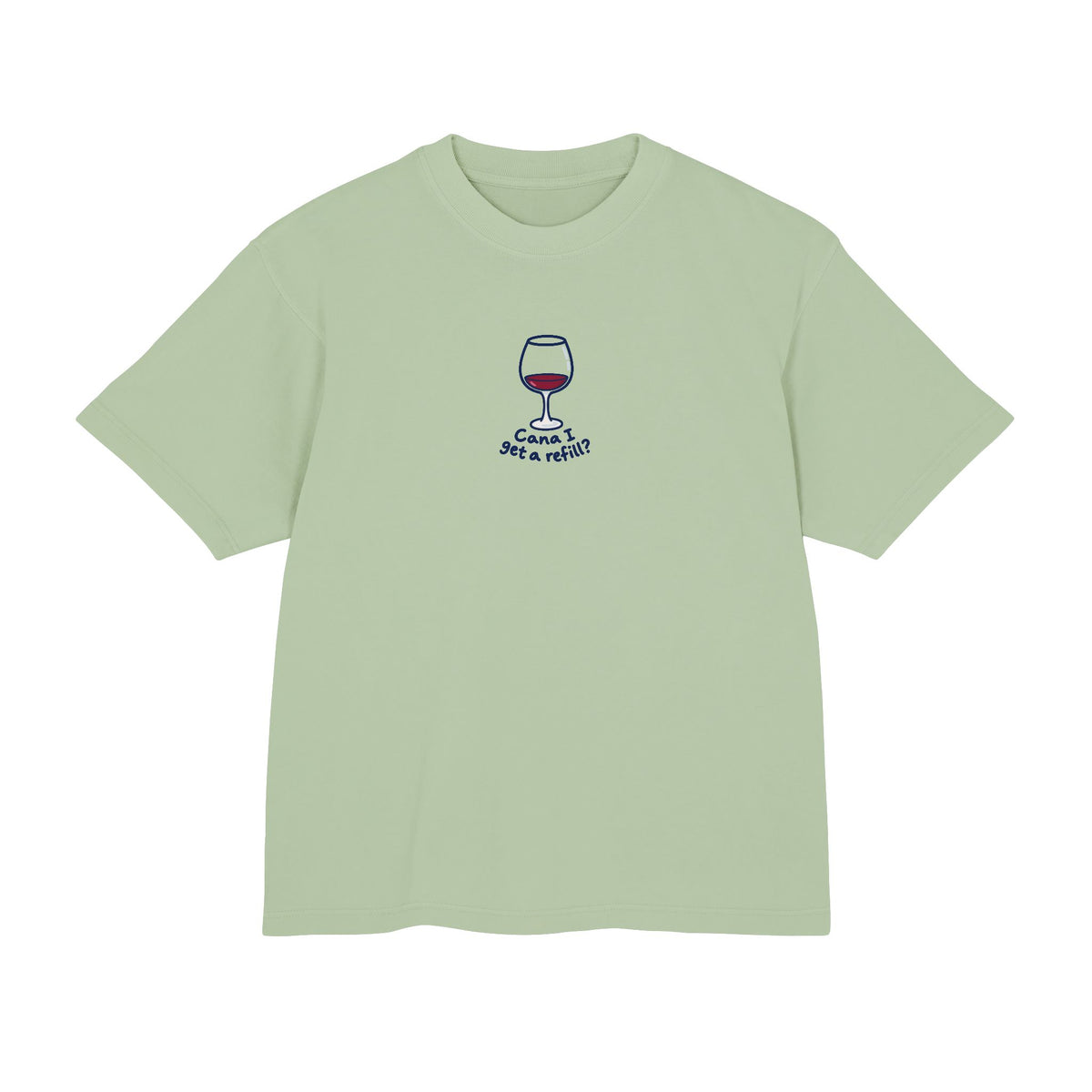 Cana I get a refill - 100% Cotton Boxy Tee