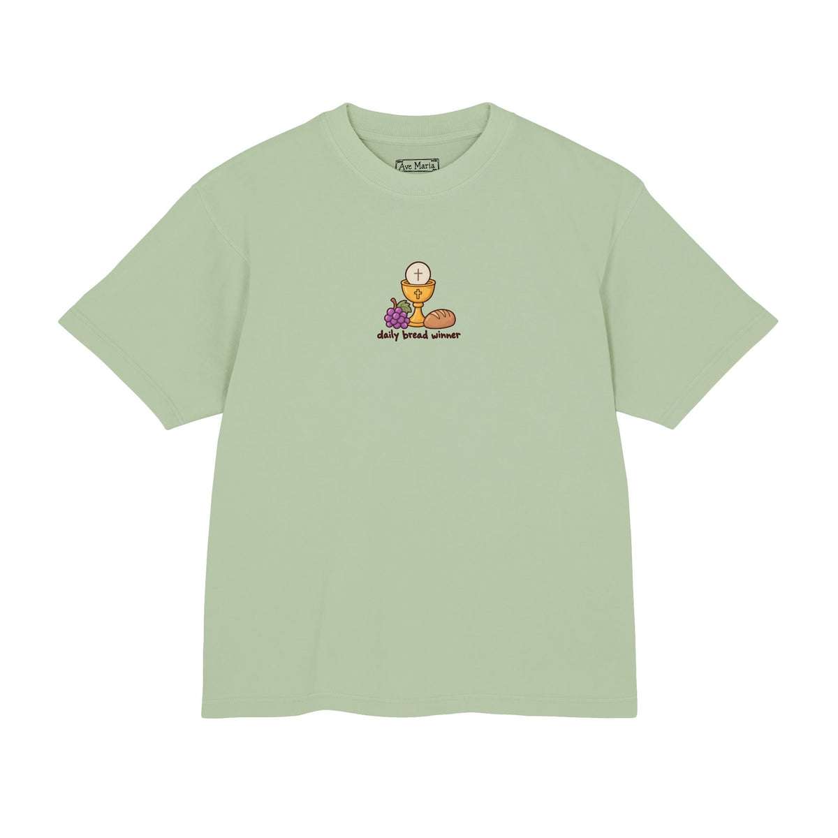 Daily Bread Winner- 100% Cotton Boxy Tee