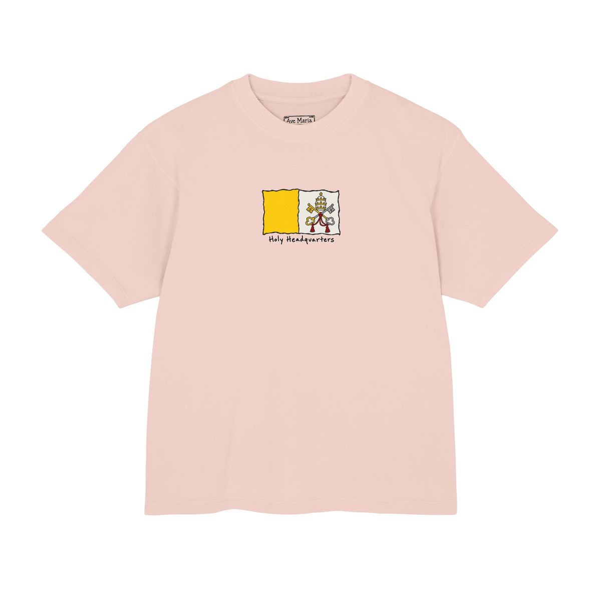 Holy Headquarters - 100% Cotton Boxy Tee