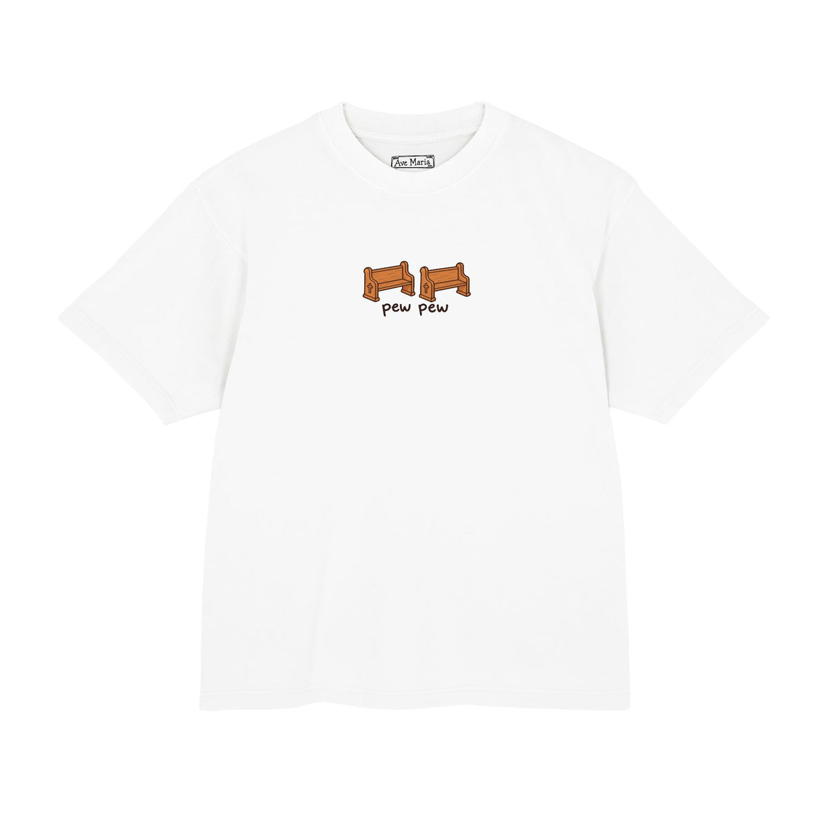 Pew Pew - 100% Cotton Boxy Tee