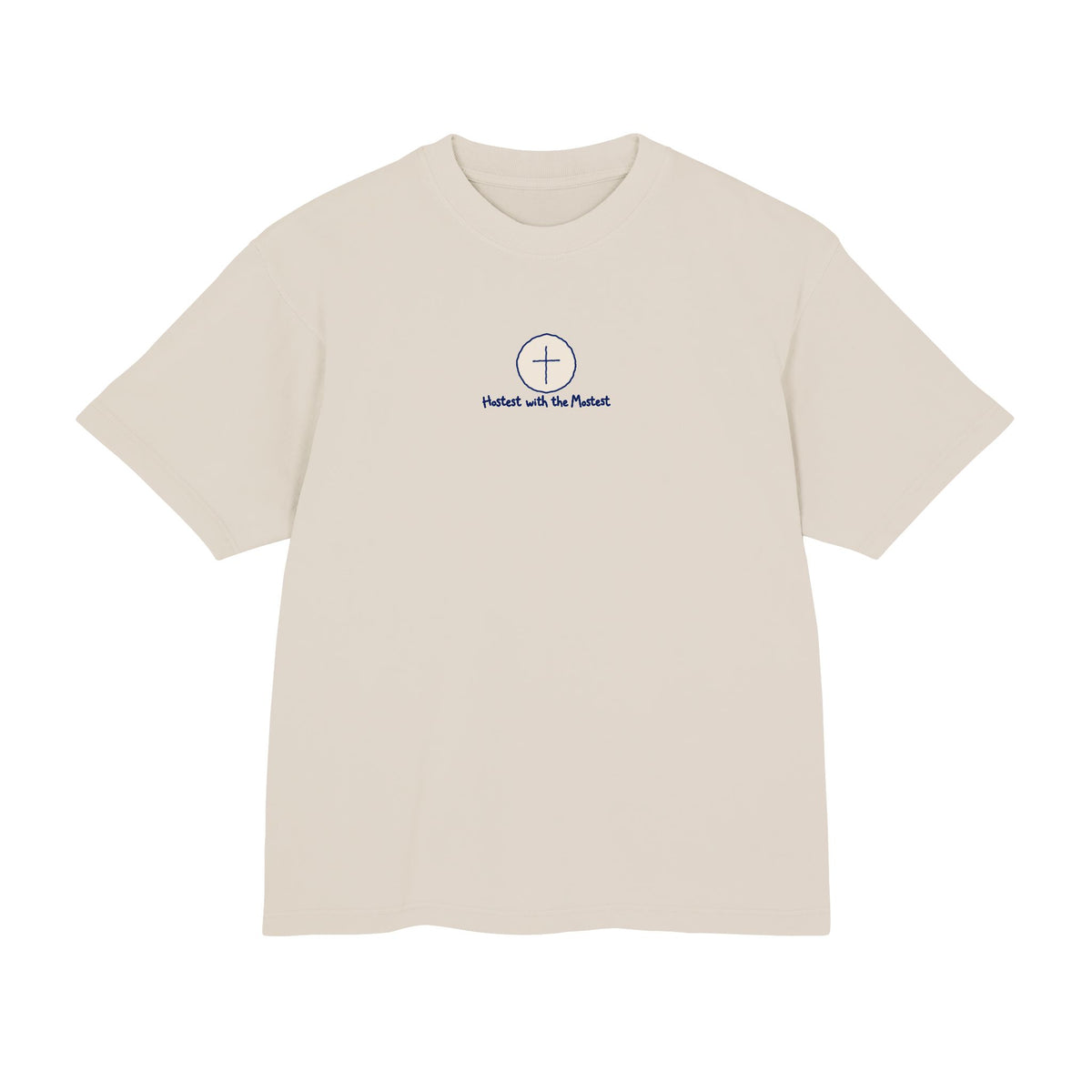 Hostest with the Mostest- 100% Cotton Boxy Tee