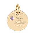 Fearfully and Wonderfully Made- Birthstone Circle Charm