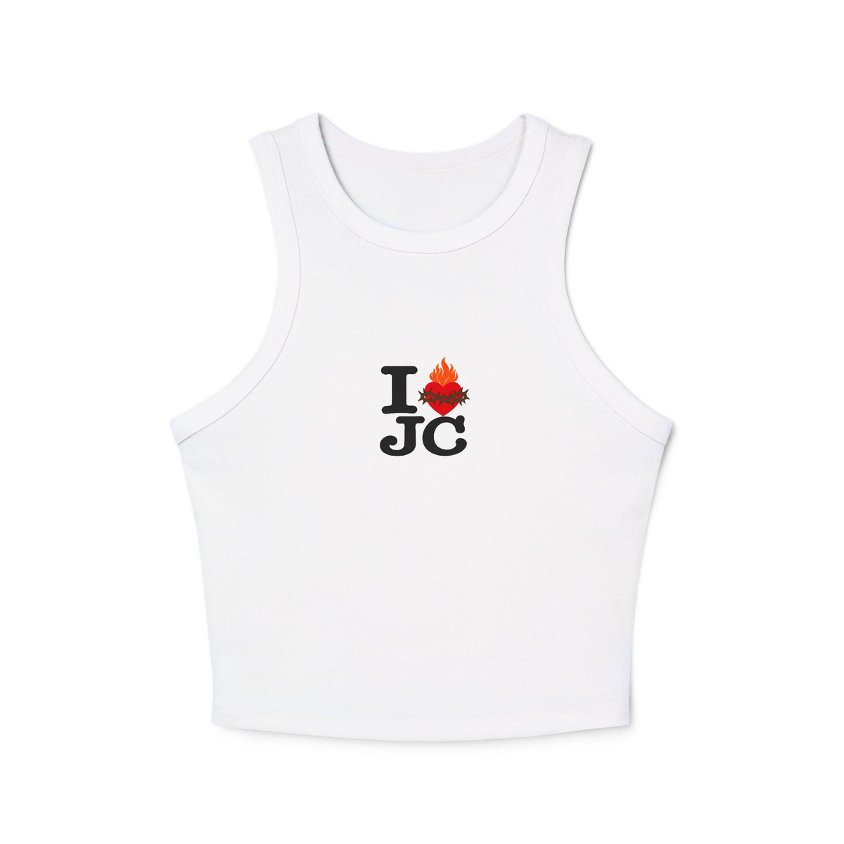 I  ❤️ JC Women's Micro Rib Tank