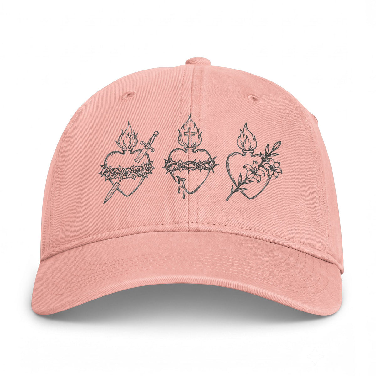 Heart Hat- 100% Cotton