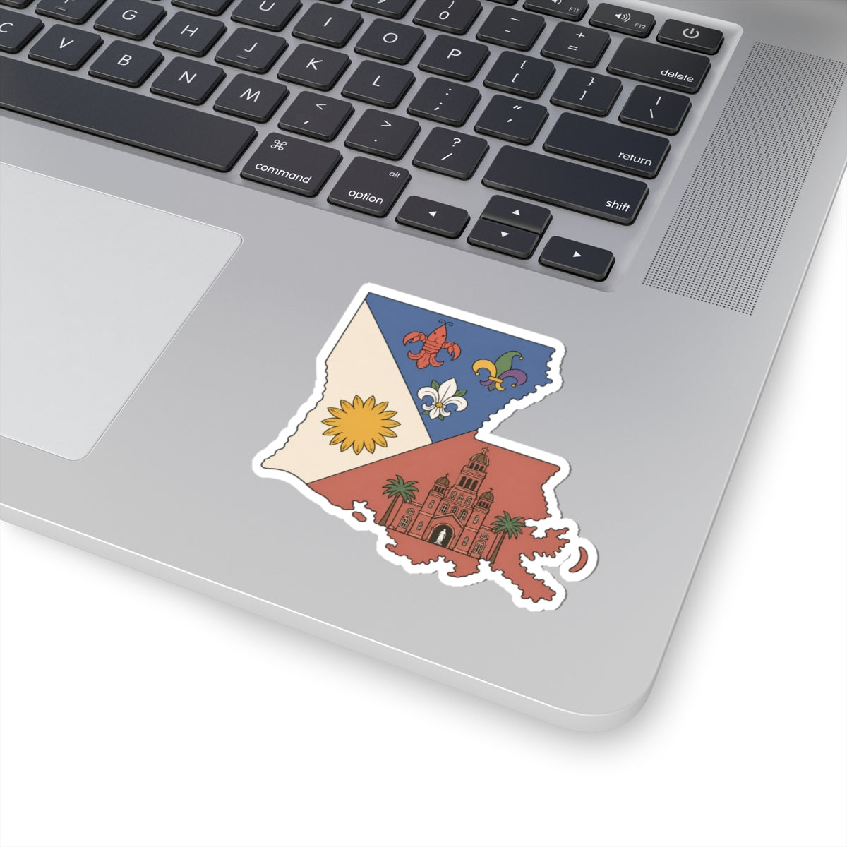 Louisiana Acadian Flag — Sticker