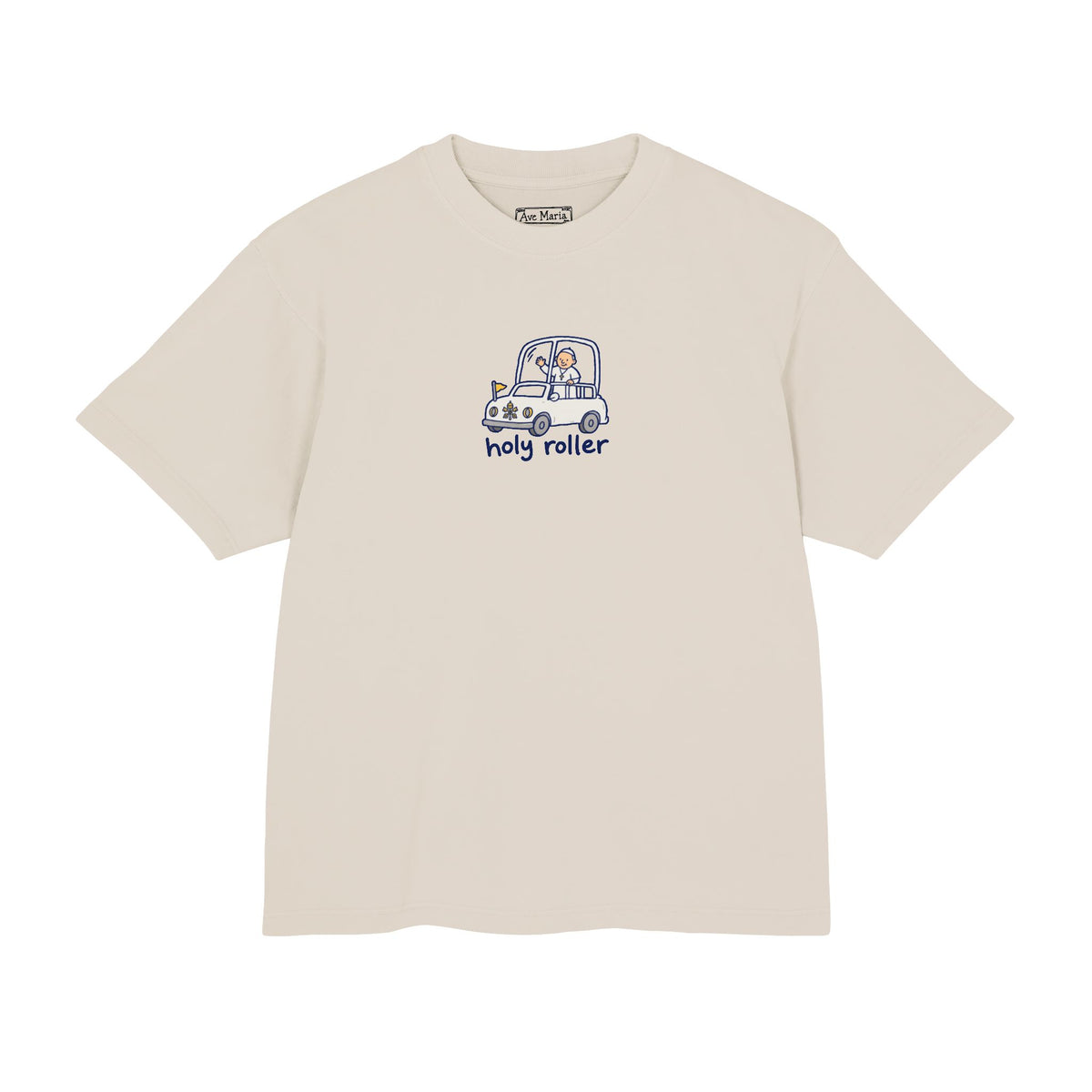 Holy Roller - 100% Cotton Boxy Tee