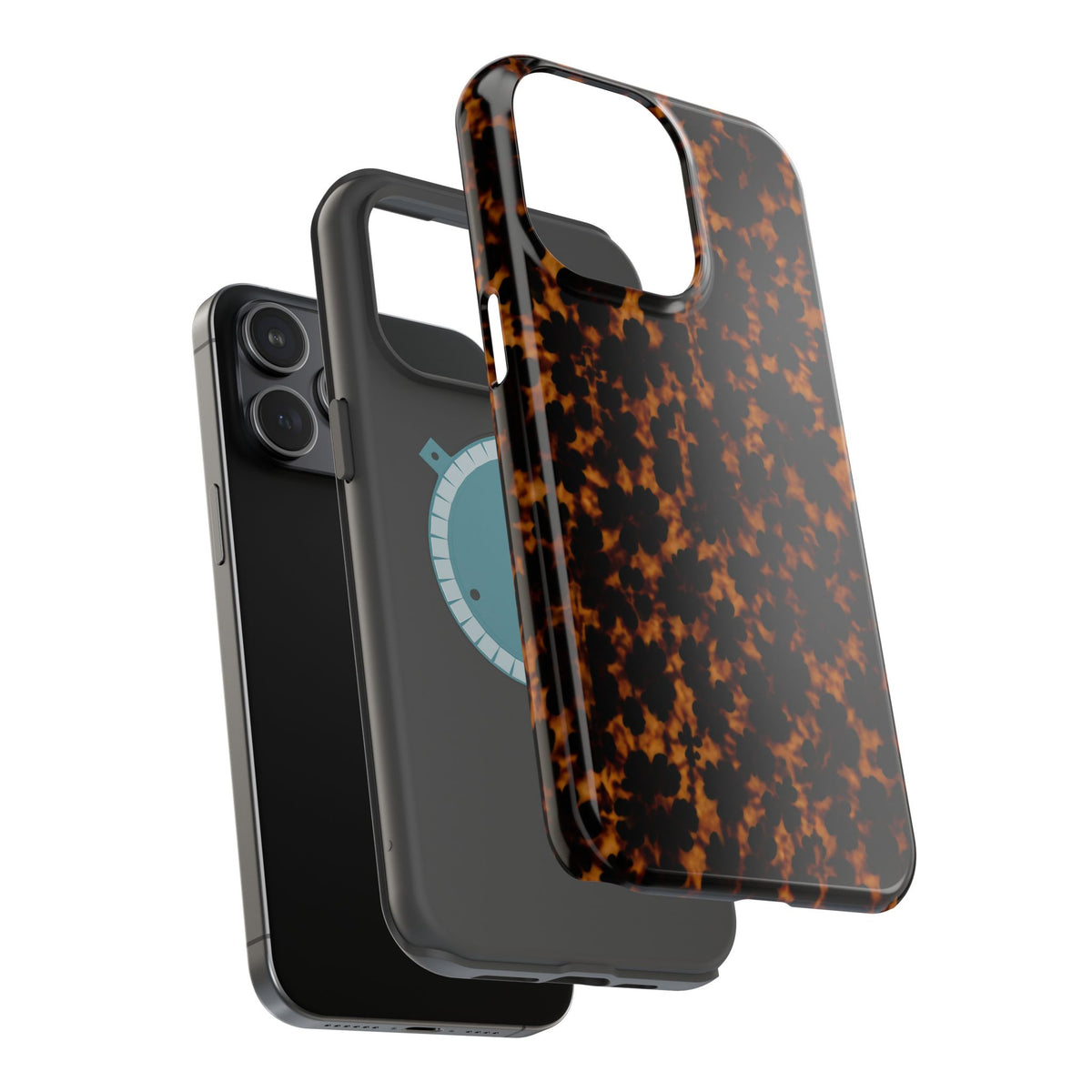 Cross tortoise- MagSafe Phone Case