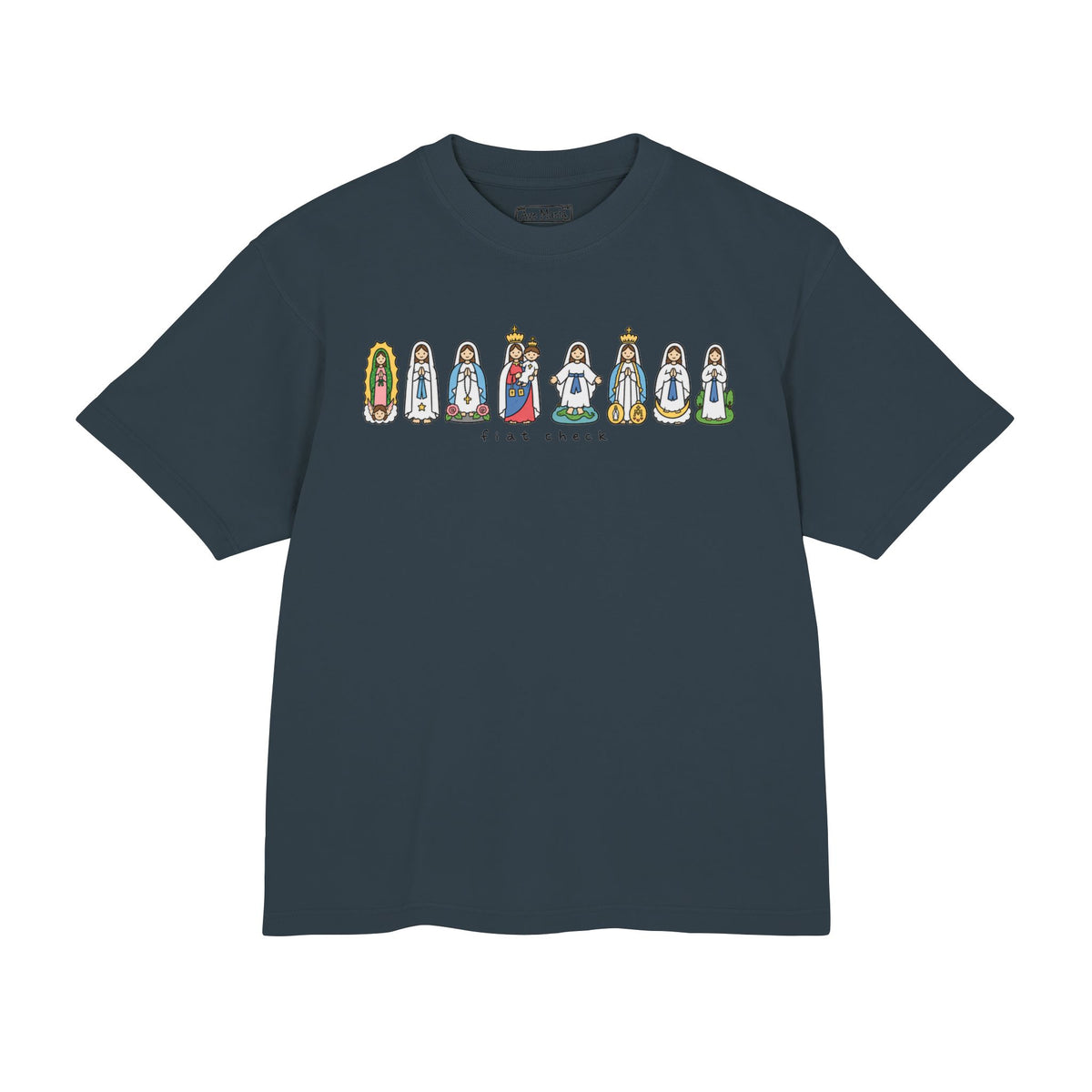 Fiat Check - 100% Cotton Boxy Tee