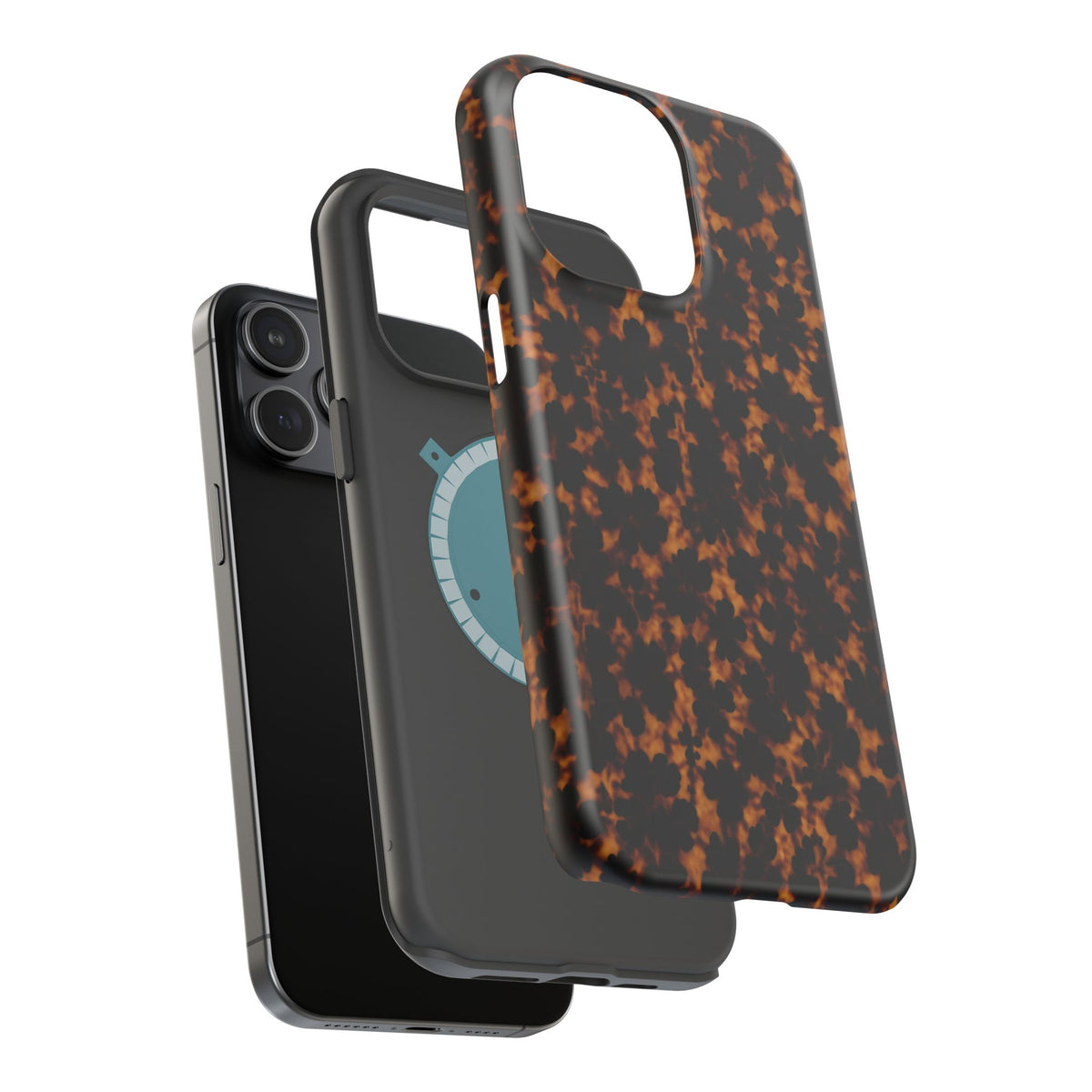 Cross tortoise- MagSafe Phone Case