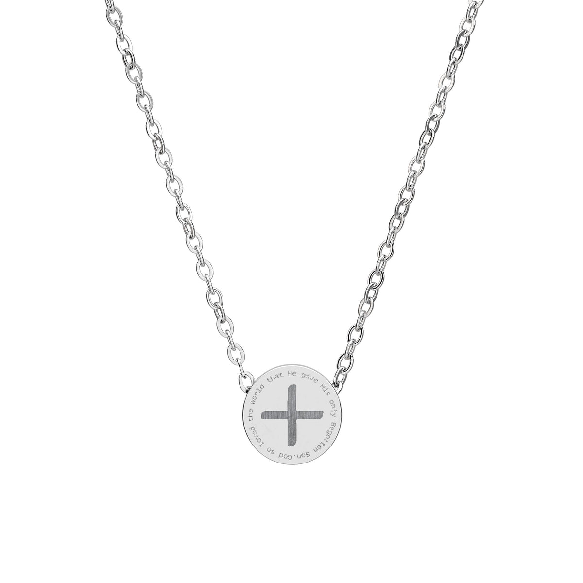 GSLTWHGHOBS Mini Engraved Pendant Necklace