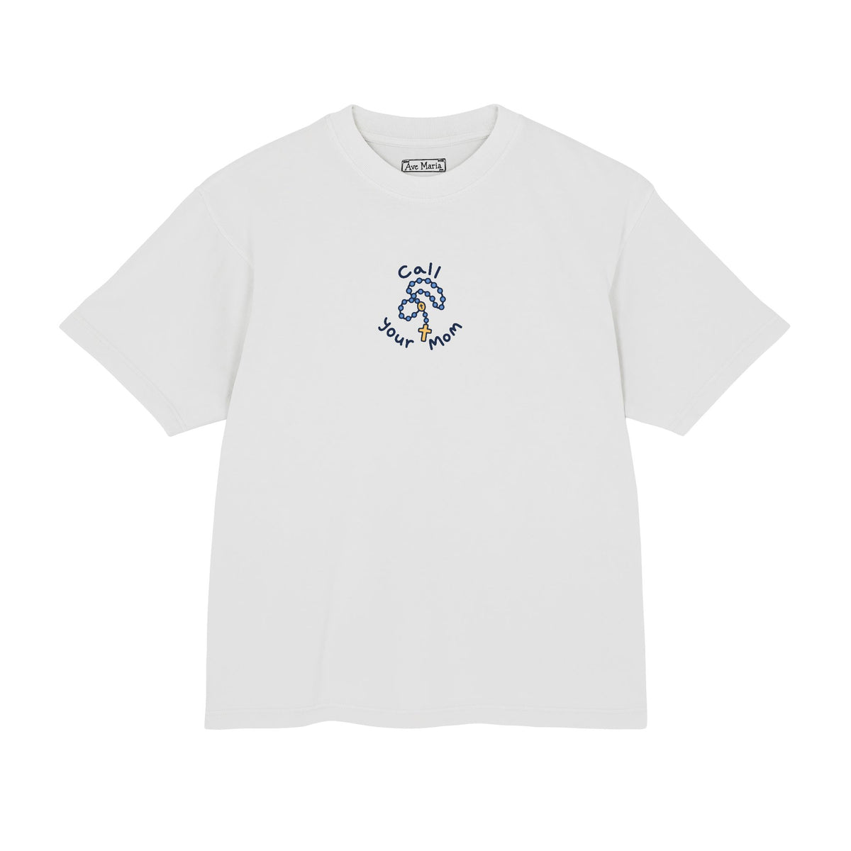 Call Your Mom- 100% Cotton Boxy Tee