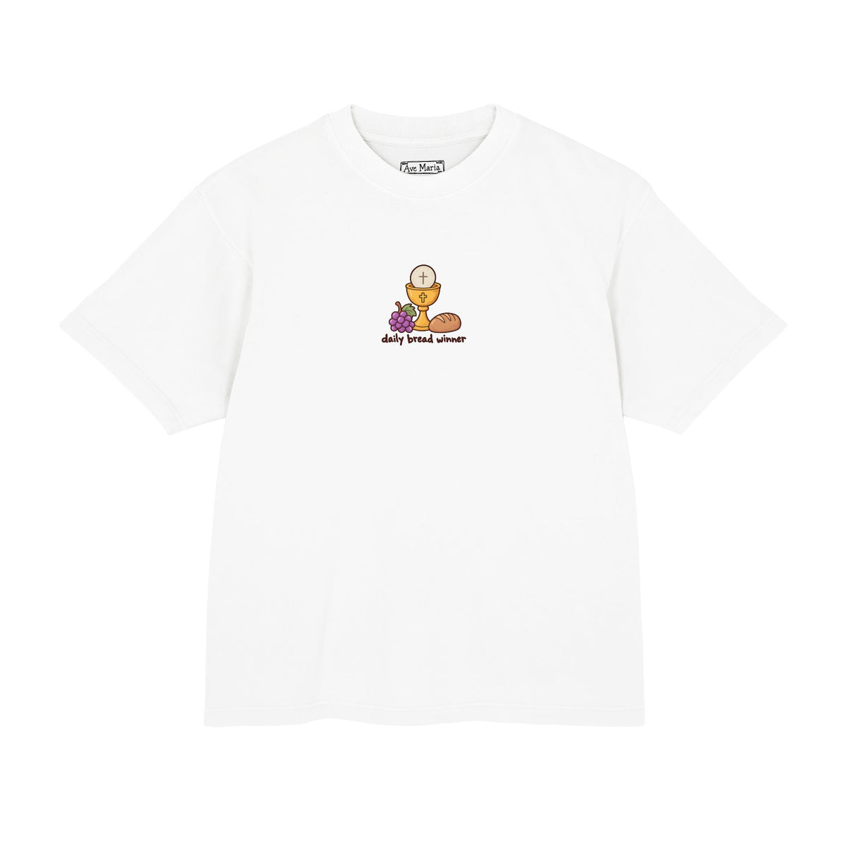 Daily Bread Winner- 100% Cotton Boxy Tee