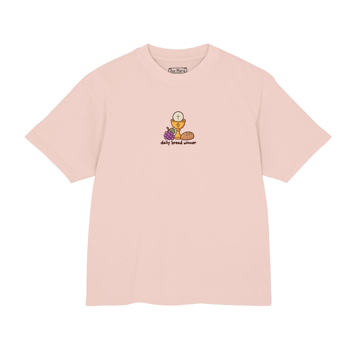 Daily Bread Winner- 100% Cotton Boxy Tee