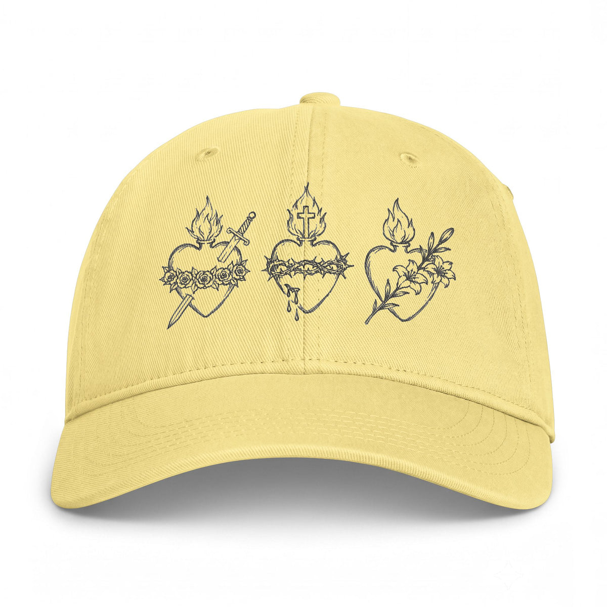 Heart Hat- 100% Cotton