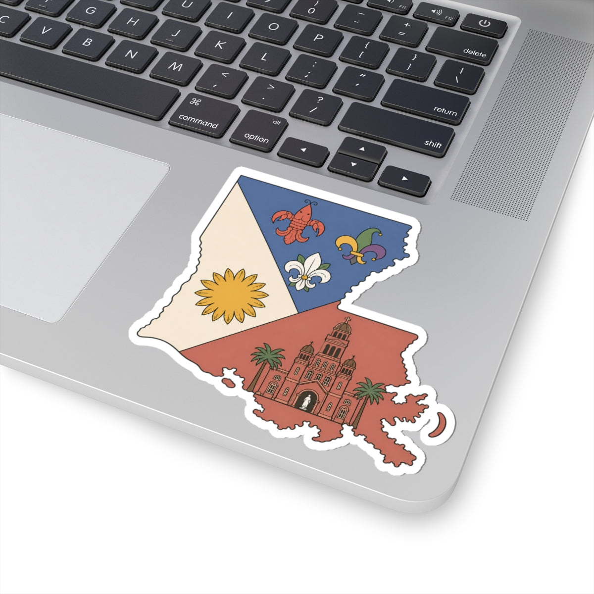 Louisiana Acadian Flag — Sticker
