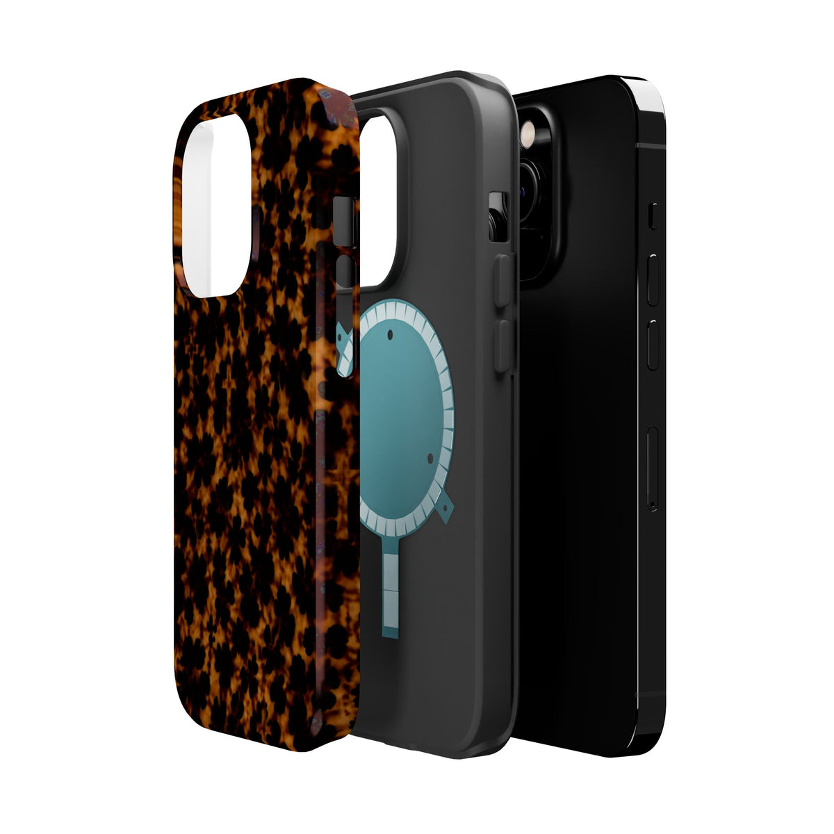 Cross tortoise- MagSafe Phone Case