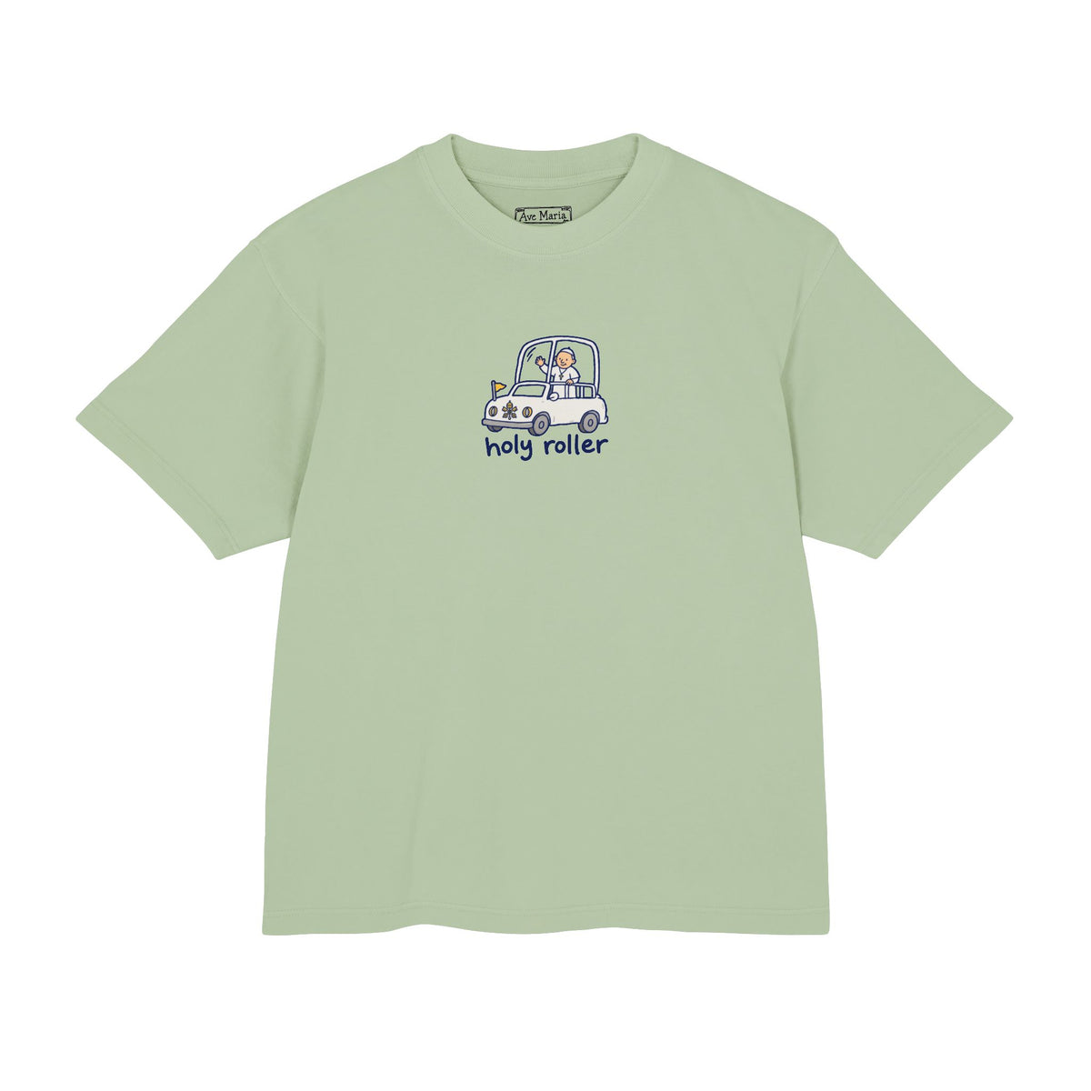 Holy Roller - 100% Cotton Boxy Tee
