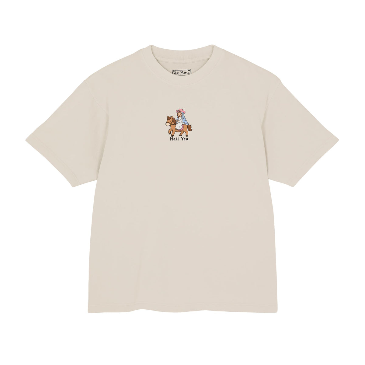 Hail Yea- 100% Cotton Boxy Tee