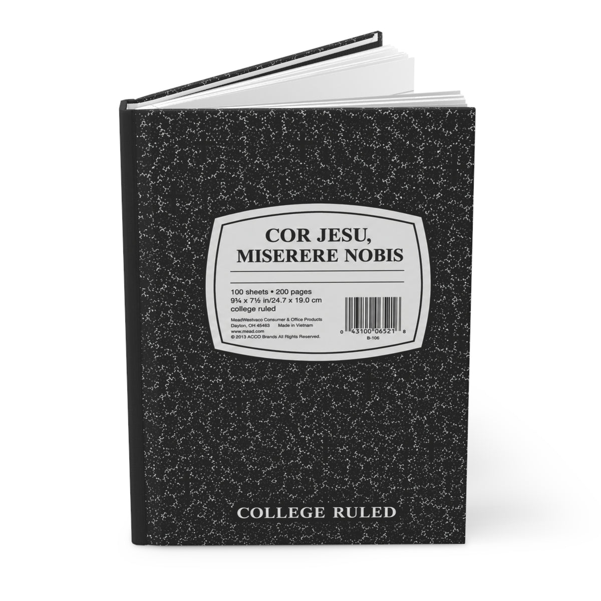 Hidden Crosses Composition Notebook