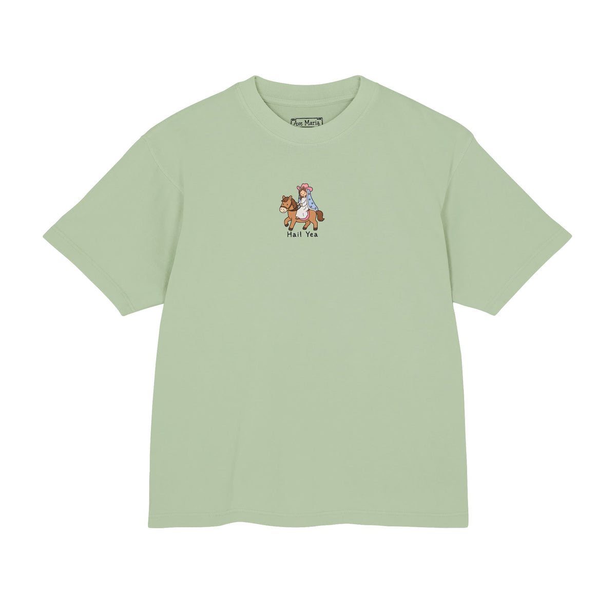 Hail Yea- 100% Cotton Boxy Tee