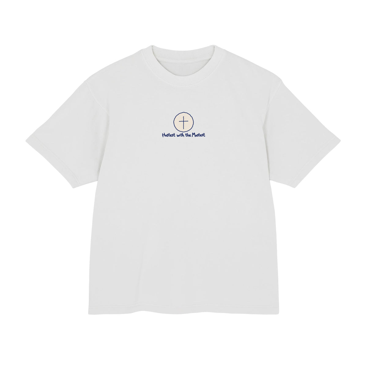 Hostest with the Mostest- 100% Cotton Boxy Tee