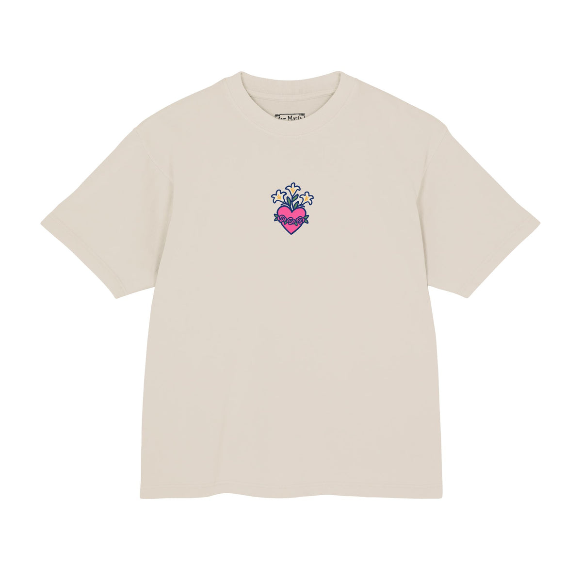 Immaculate Heart- 100% Cotton Boxy Tee