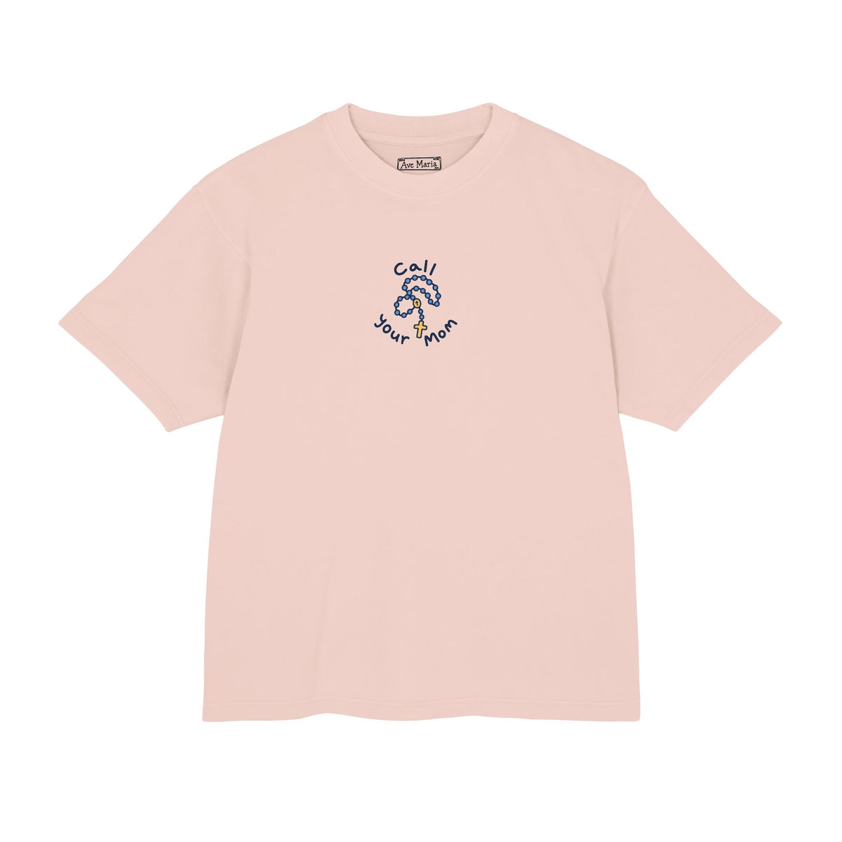 Call Your Mom- 100% Cotton Boxy Tee