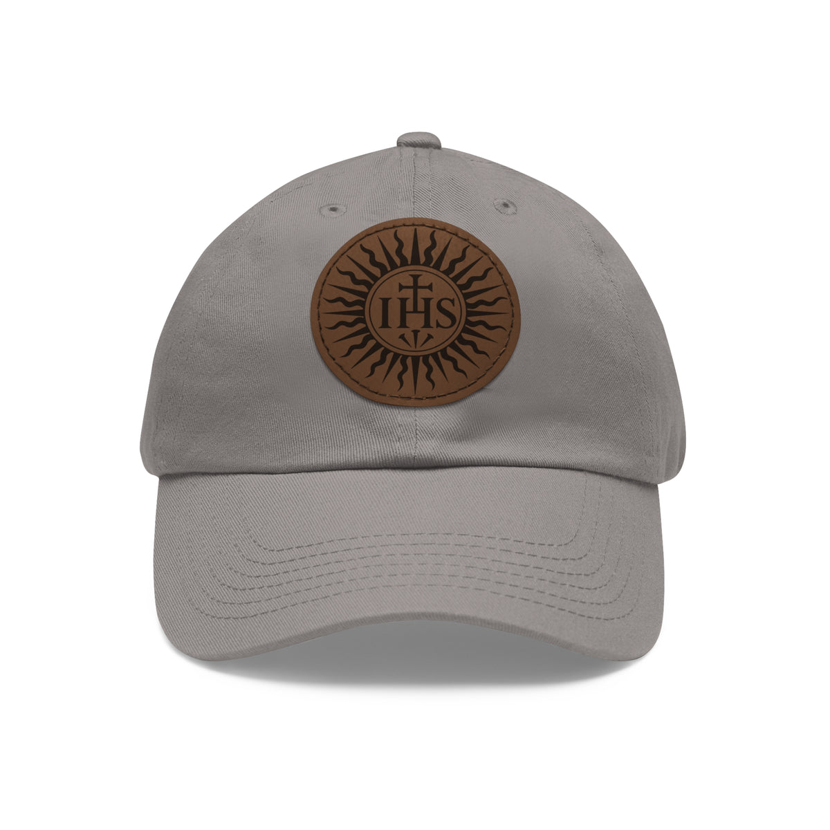 IHS - Leather Patch Dad Hat